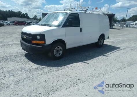 2015 Chevrolet Express 2500 Work Van from USA, damaged, VIN 1GCWGFCF2F1161512